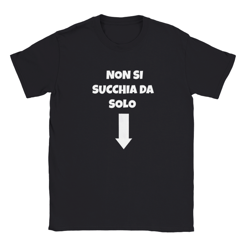 T-shirt non si succhia da solo