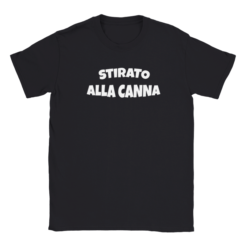 T-shirt stirato alla canna