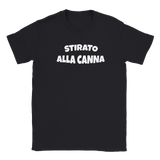 T-shirt stirato alla canna