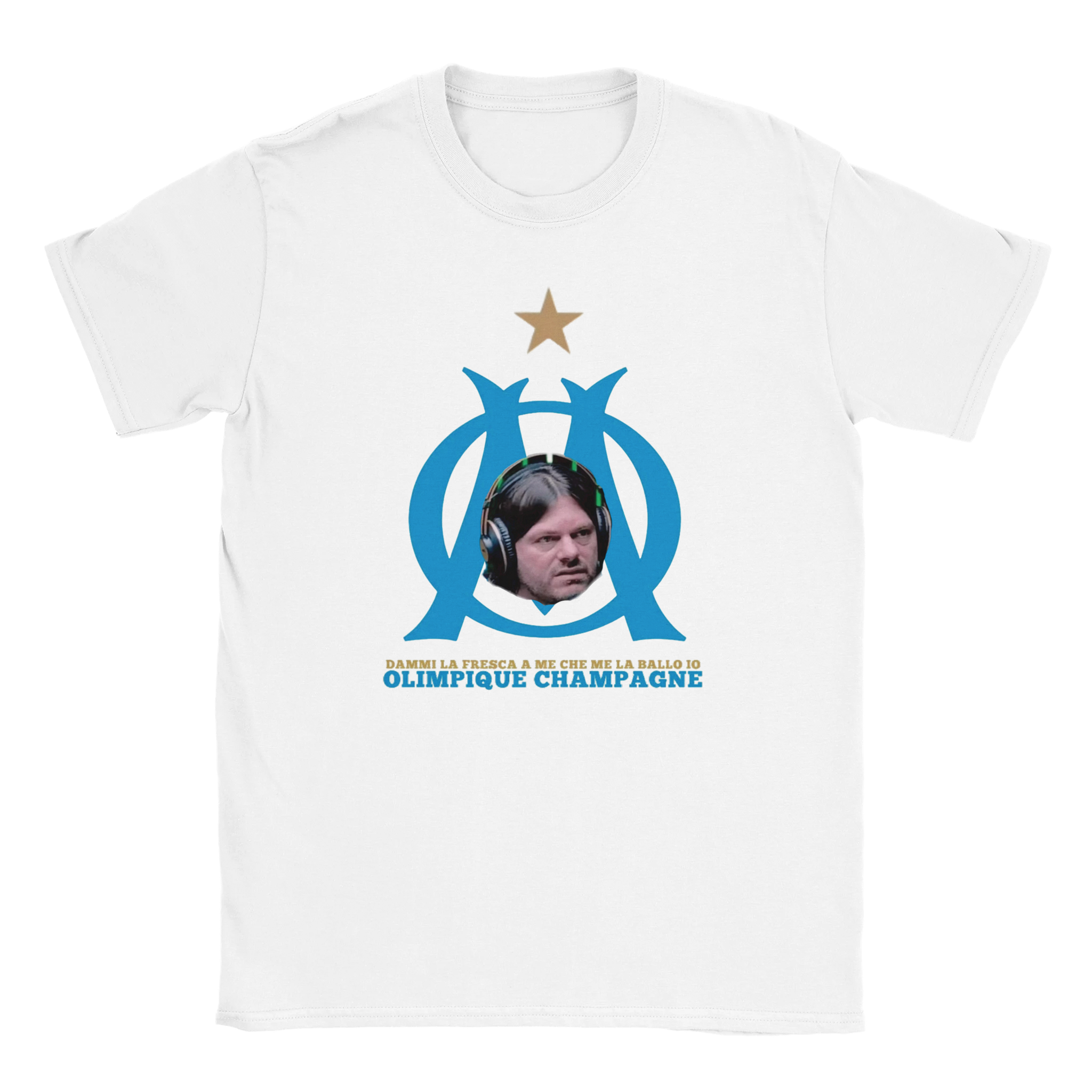 T-shirt olimpique champagne